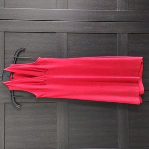 Kona Vibrant Sexy Red Color Mid Dress - Great Deal
